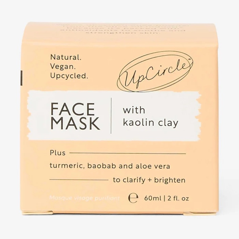 UpCircle Kaolin Clay Face Mask – Detoxifying, Vegan, Clean Beauty, Brand New Box